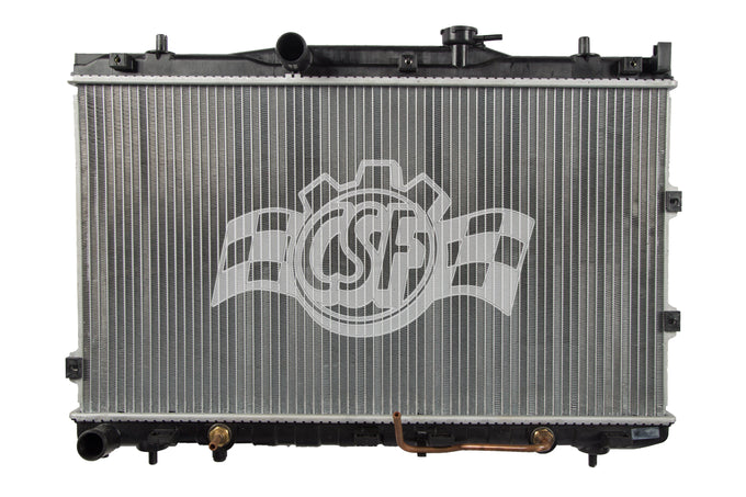 OEM Replacement 1 Row Aluminum Core Radiator <br> 04-09 Kia Spectra, Spectra5
