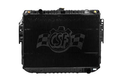 OEM Replacement 2 Row All Metal Radiator <br> 75-94 Dodge B Series Charger Coronet Chrysler Cordoba