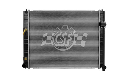OEM Replacement 1 Row Aluminum Core Radiator <br> 08-12 INFINITI FX/EX/QX Series