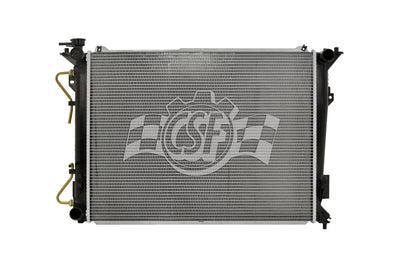 OEM Replacement 1 Row Aluminum Core Radiator <br> 08-11 Hyundai Sonata, zera, Kia Optima