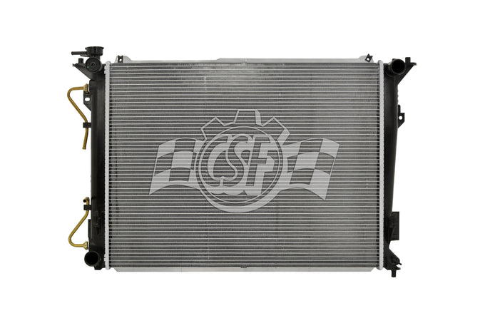 OEM Replacement 1 Row Aluminum Core Radiator <br> 08-11 Hyundai Sonata, zera, Kia Optima