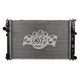 OEM Replacement 1 Row Aluminum Core Radiator <br> 06-09 Mercury Milan, Ford Fusion, Lincoln Zephyr
