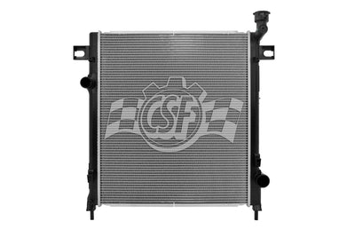 OEM Replacement 1 Row Aluminum Core Radiator <br> 2008-2012 Jeep Liberty