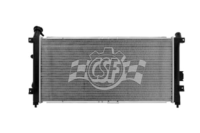 OEM Replacement 1 Row Aluminum Core Radiator <br> 01-07 Chevy Venture, Buick Rendezvous, Pontiac Aztek