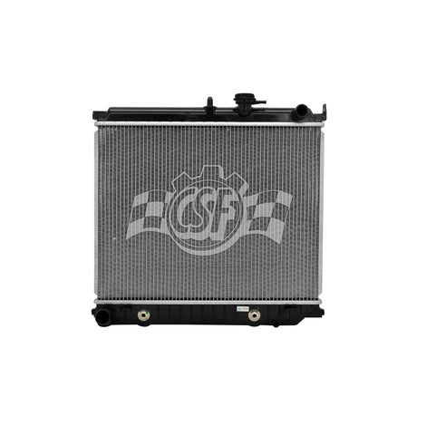 OEM Replacement 1 Row Aluminum Core Radiator <br> 04-12 GMC Canyon, Chevy Colorado, Isuzu i-280 i-350