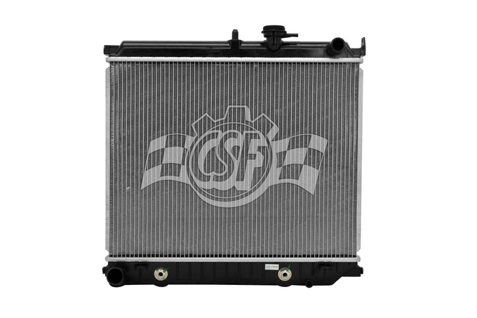 OEM Replacement 1 Row Aluminum Core Radiator <br> 04-12 GMC Canyon, Chevy Colorado, Isuzu i-280 i-350