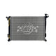 OEM Replacement 1 Row Aluminum Core Radiator <br> 10-15 Hyundai Tuscon, 11-16 Kia Sportage