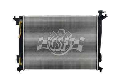 OEM Replacement 1 Row Aluminum Core Radiator <br> 10-15 Hyundai Tuscon, 11-16 Kia Sportage