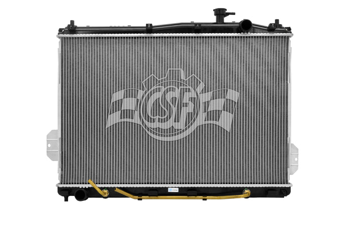 OEM Replacement 1 Row Aluminum Core Radiator <br> 2007-2012 Hyundai Veracruz