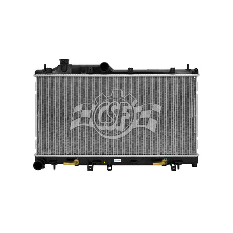 OEM Replacement 1 Row Aluminum Core Radiator <br> 05-17 Subaru Legacy Outback Impreza WRX
