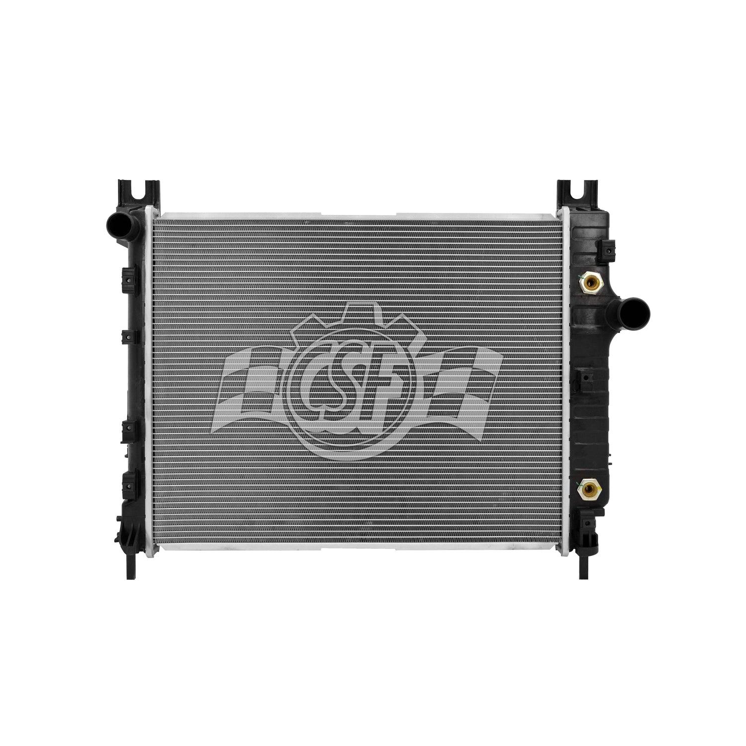 OEM Replacement 2 Row Aluminum Core Radiator <br> 00-04 Dodge Dakota, 00-03 Durango