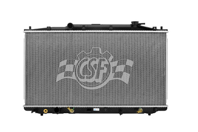 OEM Replacement 1 Row Aluminum Core Radiator <br> 08-18 Honda Accord, Crosstour, Acura TSX RDX