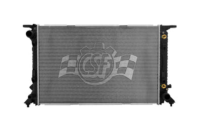 OEM Replacement 1 Row Aluminum Core Radiator <br> 09-18 Audi A4 S4 S5 A6 Quattro