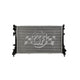 OEM Replacement 1 Row Aluminum Core Radiator <br> 2009-2019 Fiat 500