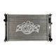 OEM Replacement 1 Row Aluminum Core Radiator <br> 10-11 Mercury Milan, Ford Fusion