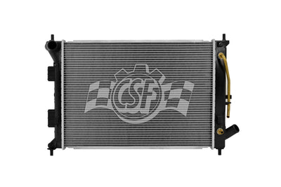 OEM Replacement 1 Row Aluminum Core Radiator <br> 11-15 Hyundai Elantra Kia Forte Koup Forte5