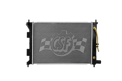 OEM Replacement 1 Row Aluminum Core Radiator <br> 11-13 Hyundai Elantra Kia Soul Forte