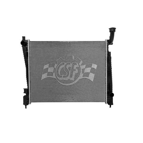 OEM Replacement 1 Row Aluminum Core Radiator <br> 11-21 Dodge Durango, 11-21 Jeep Grand Cherokee