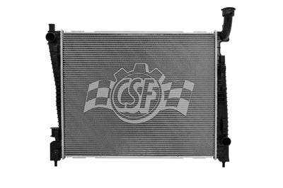 OEM Replacement 1 Row Aluminum Core Radiator <br> 11-14 Dodge Durango 11-21 Jeep Grand Cherokee