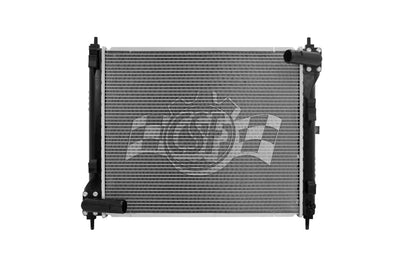 OEM Replacement 1 Row Aluminum Core Radiator <br> 11-19 Nissan Juke, Sentra