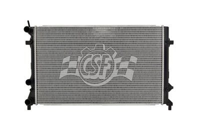 OEM Replacement 1 Row Aluminum Core Radiator <br> 11-18 VW Jetta, 12-16 Beetle