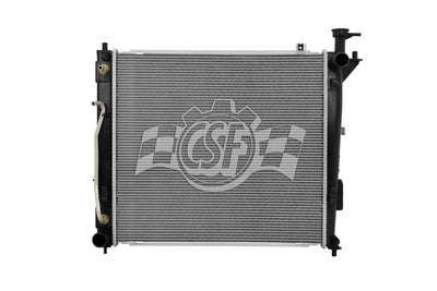OEM Replacement 1 Row Aluminum Core Radiator <br> 2013-2018 Hyundai Santa Fe Sport