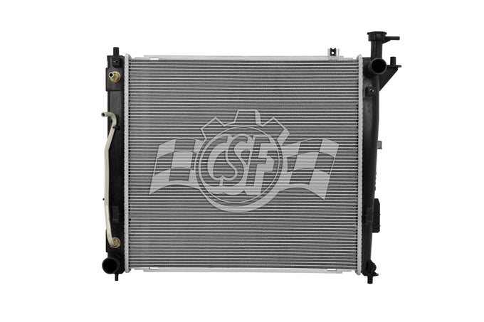 OEM Replacement 1 Row Aluminum Core Radiator <br> 2013-2018 Hyundai Santa Fe Sport