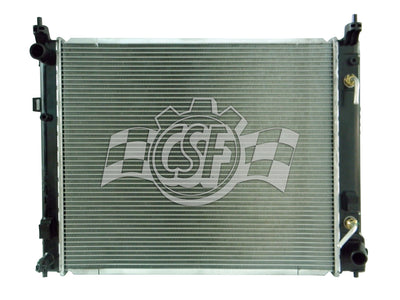 OEM Replacement 1 Row Aluminum Core Radiator <br> 12-19 Nissan Versa Note