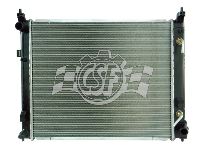 OEM Replacement 1 Row Aluminum Core Radiator <br> 12-19 Nissan Versa Note