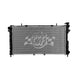 OEM Replacement 1 Row Aluminum Core Radiator <br> 05-08 Chrysler Town & Country, Dodge Grand Caravan