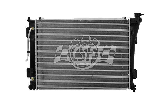 OEM Replacement 1 Row Aluminum Core Radiator <br> 11-16 Kia Optima, Cadenza, Hyundai Sonata