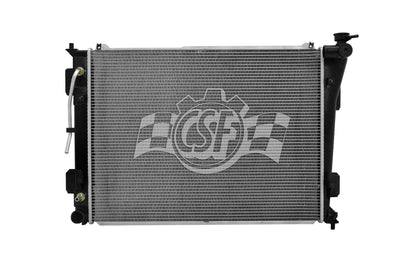OEM Replacement 1 Row Aluminum Core Radiator <br> 11-16 Kia Optima, Cadenza, Hyundai Sonata
