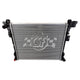 OEM Replacement 1 Row Aluminum Core Radiator <br> 08-20 Dodge Grand Caravan, Volkswagen Routan