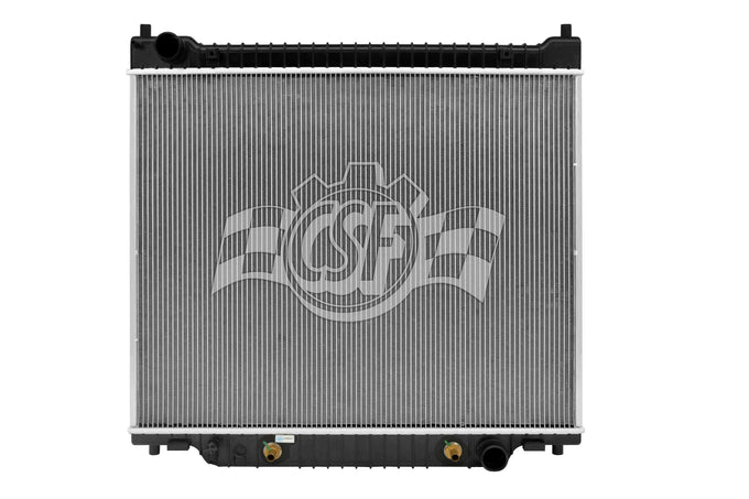 OEM Replacement 1 Row Aluminum Core Radiator <br> 07-14 Ford E-150 E-250 E-350 Super Duty