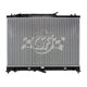 OEM Replacement 1 Row Aluminum Core Radiator <br> 2007-2015 Mazda CX-9