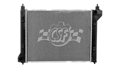 OEM Replacement 1 Row Aluminum Core Radiator <br> 2013-2019 Nissan Sentra