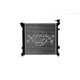 OEM Replacement Aluminum Core Radiator <br> 2015-2019 Hyundai Sonata
