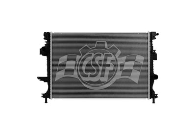 OEM Replacement 1 Row Aluminum Core Radiator <br> 17-19 Lincoln MKZ, Ford Fusion