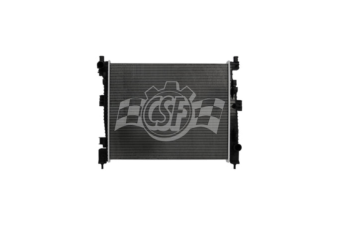OEM Replacement 1 Row Aluminum Core Radiator <br> 16-22 Jeep Grand Cherokee, Dodge Durango