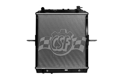 OEM Replacement 1 Row Aluminum Core Radiator <br> 11-19 Isuzu NPR-HD NRR NQR Chevy LCF-Series
