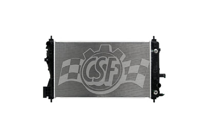 OEM Replacement 1 Row Aluminum Core Radiator <br> 13-19 Chevy Malibu, Impala, Buick Regal