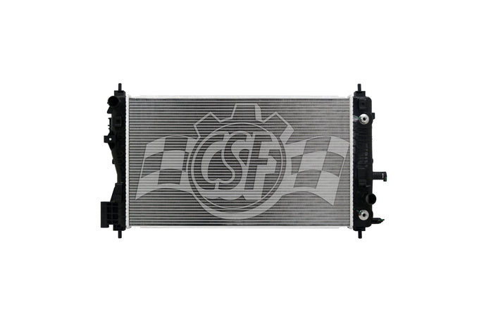 OEM Replacement 1 Row Aluminum Core Radiator <br> 13-19 Chevy Malibu, Impala, Buick Regal