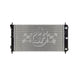 Replacement 1 Row Aluminum Core Radiator <br> 04-10 Chevy Malibu, Pontiac G6, Saturn Aura