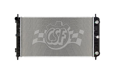 Replacement 1 Row Aluminum Core Radiator <br> 04-10 Chevy Malibu, Pontiac G6, Saturn Aura