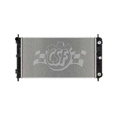 Replacement 1 Row Aluminum Core Radiator <br> 04-10 Chevy Malibu, Pontiac G6, Saturn Aura