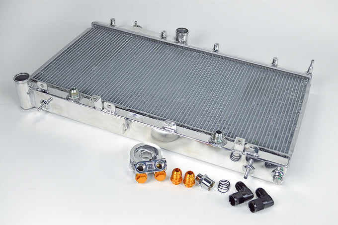 All-Aluminum Replacement Radiator <br> 05-21 Subaru Legacy Qutback Forester WRX STI