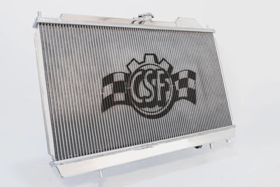 Full Size Slim All-Aluminum Radiator w/ 12in SPAL Fan <br> 2003-2006 Mitsubishi Lancer
