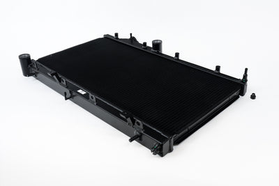 High-Performance 1-Row 31mm Radiator - Black <br> 05-21 Subaru Legacy Qutback Forester WRX STI
