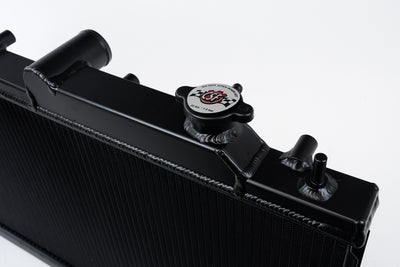 High-Performance 1-Row 31mm Radiator - Black <br> 05-21 Subaru Legacy Qutback Forester WRX STI