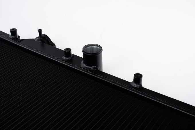 High-Performance 1-Row 31mm Radiator - Black <br> 05-21 Subaru Legacy Qutback Forester WRX STI